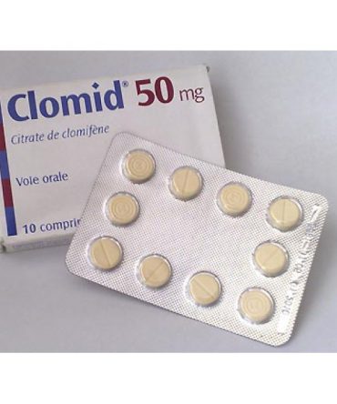 Clomiphene citrate (Clomid) 50mg (10 pilules) online by Cipla